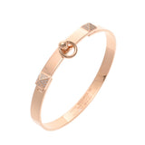 HERMES エルメス コリエドシアン バングル PM PG レディース K18ピンクゴールド PG ブレスレット Aランク 中古 銀蔵