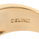 CELINE セリーヌ ダイヤ ブルーサファイア リング #1 13号 レディース K18イエローゴールド YG リング・指輪 Aランク 中古 銀蔵