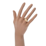 CELINE セリーヌ ダイヤ ブルーサファイア リング #1 13号 レディース K18イエローゴールド YG リング・指輪 Aランク 中古 銀蔵