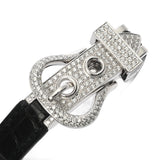HERMES エルメス ブックルセリエ ダイヤ ブレスレット □I刻印(2005年頃) レディース K18ホワイトゴールド WG ブレスレット Aランク 中古 銀蔵
