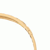 no brand ノーブランド エメラルド0.50ct ダイヤ2.50ct レディース K18イエローゴールド YG バングル Aランク 中古 銀蔵