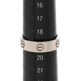 CARTIER カルティエ ラブリング #60 19.5号 ユニセックス K18ホワイトゴールド WG リング・指輪 Aランク 中古 銀蔵