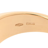 BVLGARI ブルガリ トロンケットリング ＃12.5 ヘマタイト 12.5号 レディース K18イエローゴールド YG リング・指輪 Aランク 中古 銀蔵