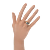 BVLGARI ブルガリ トロンケットリング ＃12.5 ヘマタイト 12.5号 レディース K18イエローゴールド YG リング・指輪 Aランク 中古 銀蔵