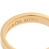 TIFFANY&Co. ティファニー 1837 ナローリング #14 14号 レディース K18イエローゴールド YG リング・指輪 Aランク 中古 銀蔵
