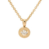 BVLGARI ブルガリ ブルガリブルガリ 1Pダイヤ レディース K18イエローゴールド YG ネックレス Aランク 中古 銀蔵