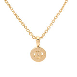 BVLGARI ブルガリ ブルガリブルガリ 1Pダイヤ レディース K18イエローゴールド YG ネックレス Aランク 中古 銀蔵