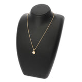 BVLGARI ブルガリ ブルガリブルガリ 1Pダイヤ レディース K18イエローゴールド YG ネックレス Aランク 中古 銀蔵