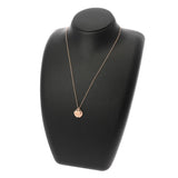 TIFFANY&Co. ティファニー リターントゥ ダブルハート ネックレス ダイヤ レディース K18イエローゴールド YG ネックレス Aランク 中古 銀蔵