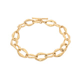 TIFFANY&Co. ティファニー ブレスレット ユニセックス K18イエローゴールド YG ブレスレット Aランク 中古 銀蔵