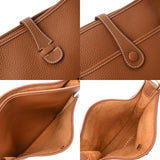 HERMES エルメス エヴリン3 PM ゴールド U刻印(2022年頃) ユニセックス トリヨンクレマンス ショルダーバッグ Aランク 中古 銀蔵
