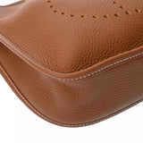 HERMES エルメス エヴリン3 PM ゴールド U刻印(2022年頃) ユニセックス トリヨンクレマンス ショルダーバッグ Aランク 中古 銀蔵