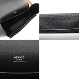 HERMES エルメス オクタゴン 23 ブラック X刻印(2016年頃) レディース ヴォーエプソン ショルダーバッグ ABランク 中古 銀蔵