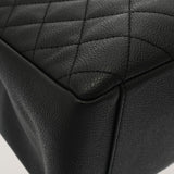 CHANEL シャネル GST グランドショッピングトート ブラック A50995 レディース キャビアスキン トートバッグ Aランク 中古 銀蔵
