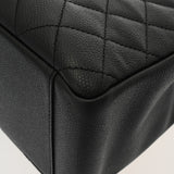 CHANEL シャネル GST グランドショッピングトート ブラック A50995 レディース キャビアスキン トートバッグ Aランク 中古 銀蔵