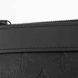 LOUIS VUITTON ルイヴィトン モノグラムシャドウ ポシェット ディスカバリー ブラック M62903 メンズ カーフ クラッチバッグ Aランク 中古 銀蔵
