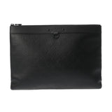 LOUIS VUITTON ルイヴィトン モノグラムシャドウ ポシェット ディスカバリー ブラック M62903 メンズ カーフ クラッチバッグ Aランク 中古 銀蔵