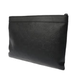 LOUIS VUITTON ルイヴィトン モノグラムシャドウ ポシェット ディスカバリー ブラック M62903 メンズ カーフ クラッチバッグ Aランク 中古 銀蔵