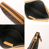 LOUIS VUITTON ルイヴィトン モノグラム ストライプ トリオメッセンジャー NIGOコラボ ブラウン M45965 レディース モノグラムキャンバス ショルダーバッグ Aランク 中古 銀蔵
