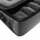 CHANEL シャネル マドモアゼル チェーンショルダー ブラック A01164 レディース パテントカーフスキン ショルダーバッグ Bランク 中古 銀蔵