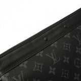 LOUIS VUITTON ルイヴィトン モノグラムエクリプス ポシェット トゥ ゴー ブラック M81569 メンズ モノグラムキャンバス セカンドバッグ Bランク 中古 銀蔵