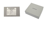 BALENCIAGA バレンシアガ ペーパー コンパクトウォレット ブラック/マルチカラー 637450 レディース レザー 三つ折り財布 ABランク 中古 銀蔵