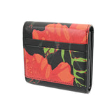 BALENCIAGA バレンシアガ ペーパー コンパクトウォレット ブラック/マルチカラー 637450 レディース レザー 三つ折り財布 ABランク 中古 銀蔵