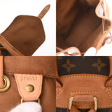 LOUIS VUITTON ルイヴィトン モノグラム ミニ モンスリ ブラウン M51137 レディース モノグラムキャンバス リュック・デイパック Bランク 中古 銀蔵