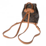LOUIS VUITTON ルイヴィトン モノグラム ミニ モンスリ ブラウン M51137 レディース モノグラムキャンバス リュック・デイパック Bランク 中古 銀蔵