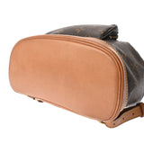 LOUIS VUITTON ルイヴィトン モノグラム ミニ モンスリ ブラウン M51137 レディース モノグラムキャンバス リュック・デイパック Bランク 中古 銀蔵