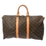 LOUIS VUITTON ルイヴィトン モノグラム キーポル バンドリエール 45 2WAY ブラウン M41418 ユニセックス モノグラムキャンバス ボストンバッグ ABランク 中古 銀蔵