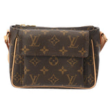 LOUIS VUITTON ルイヴィトン モノグラム ヴィバシテ PM ブラウン M51165 レディース モノグラムキャンバス ショルダーバッグ ABランク 中古 銀蔵