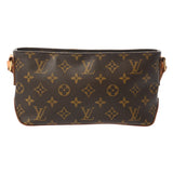 LOUIS VUITTON ルイヴィトン モノグラム トロター ブラウン M51240 レディース モノグラムキャンバス ショルダーバッグ ABランク 中古 銀蔵