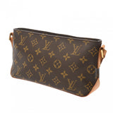 LOUIS VUITTON ルイヴィトン モノグラム トロター ブラウン M51240 レディース モノグラムキャンバス ショルダーバッグ ABランク 中古 銀蔵