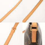 LOUIS VUITTON ルイヴィトン モノグラム トロター ブラウン M51240 レディース モノグラムキャンバス ショルダーバッグ ABランク 中古 銀蔵