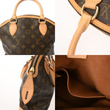 LOUIS VUITTON ルイヴィトン モノグラム ロックイット PM ブラウン M40102 レディース モノグラムキャンバス ハンドバッグ ABランク 中古 銀蔵