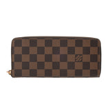 LOUIS VUITTON ルイヴィトン ダミエ ポルトフォイユ クレマンス ローズバレリーヌ N41626 レディース ダミエキャンバス 長財布 Aランク 中古 銀蔵