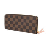 LOUIS VUITTON ルイヴィトン ダミエ ポルトフォイユ クレマンス ローズバレリーヌ N41626 レディース ダミエキャンバス 長財布 Aランク 中古 銀蔵