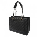CHANEL シャネル GST グランドショッピングトート ブラック A50995 レディース キャビアスキン トートバッグ Aランク 中古 銀蔵