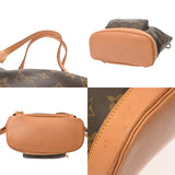 LOUIS VUITTON ルイヴィトン モノグラム モンスリ MM ブラウン M51136 レディース モノグラムキャンバス リュック・デイパック Bランク 中古 銀蔵