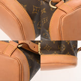 LOUIS VUITTON ルイヴィトン モノグラム モンスリ MM ブラウン M51136 レディース モノグラムキャンバス リュック・デイパック Bランク 中古 銀蔵