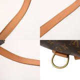 LOUIS VUITTON ルイヴィトン モノグラム モンスリ MM ブラウン M51136 レディース モノグラムキャンバス リュック・デイパック Bランク 中古 銀蔵