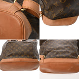 LOUIS VUITTON ルイヴィトン モノグラム モンスリ GM ブラウン M51135 ユニセックス モノグラムキャンバス リュック・デイパック Bランク 中古 銀蔵