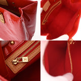 LOUIS VUITTON ルイヴィトン モノグラムヴェルニ リード PM ポムダムール M91990 レディース ヴェルニ ハンドバッグ ABランク 中古 銀蔵