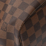 LOUIS VUITTON ルイヴィトン ダミエ ネヴァーフル MM ブラウン N40599 レディース ダミエキャンバス トートバッグ Aランク 中古 銀蔵
