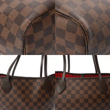 LOUIS VUITTON ルイヴィトン ダミエ ネヴァーフル MM ブラウン N40599 レディース ダミエキャンバス トートバッグ Aランク 中古 銀蔵