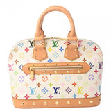 LOUIS VUITTON ルイヴィトン モノグラム マルチカラー アルマ ブロン マルチカラー M92647 レディース モノグラムキャンバス ハンドバッグ ABランク 中古 銀蔵