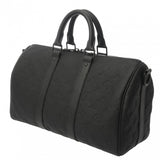 LOUIS VUITTON ルイヴィトン モノグラム キーポル バンドリエール 35 2WAY ノワール M22765 ユニセックス トリヨンレザー ボストンバッグ Aランク 中古 銀蔵