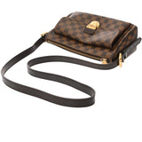 LOUIS VUITTON ルイヴィトン ダミエ ラヴェッロ GM ブラウン N60006 レディース ダミエキャンバス ショルダーバッグ ABランク 中古 銀蔵