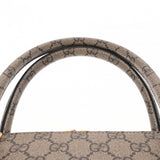 GUCCI グッチ ヴィル ハンドバッグ バレンシアガコラボ ベージュ/エボニー 681698 ユニセックス GGスプリームキャンバス ハンドバッグ Aランク 中古 銀蔵